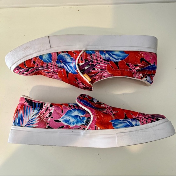 Nike Women’s Court Royale Leser Floral Print Slip On Shoes Sneakers Size 10 EUC - Picture 5 of 9